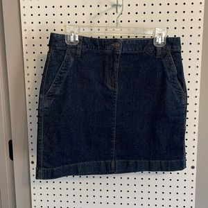 LOFT Stretch Denim Skirt